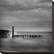 Jetty In Black And White by Shane Settle Limited Edition Pricing Art Print