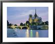 Notre Dame And The River Seine, Paris, France, Europe by Peter Scholey Limited Edition Print
