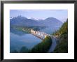 Reflections Of A Road Bridge Over Lake Sylvenstein, Germany by Gavin Hellier Limited Edition Print