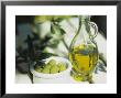 Olive Oil And Green Olives by Christine Gille Limited Edition Print