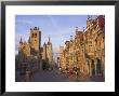 Sint Niklaaskerk And Sint Baafs Kathedraal Ghent, East Flanders, Belgium by Alan Copson Limited Edition Print