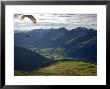 Paragliding, Jacobshorn, Davos, Graubunden, Switzerland by Doug Pearson Limited Edition Print