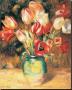 Vase With Tulips by Pierre-Auguste Renoir Limited Edition Print