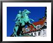 Statue Of Bishop Absalon On Horseback On Hojbro Plads Square, Denmark by Anders Blomqvist Limited Edition Print