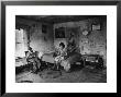 Mrs. John Barnett And Son Lincoln In Room Of Their Farmhouse In The Dust Bowl by Alfred Eisenstaedt Limited Edition Print