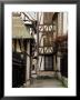 Timber-Framed Houses In A Narrow Alleyway, Rouen, Haute Normandie (Normandy), France by Pearl Bucknall Limited Edition Print