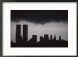 A Silhouette Of The Manhattan Island Skyline by Roy Gumpel Limited Edition Print