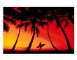 Surfer At Sunset by Ron Dahlquist Limited Edition Print