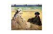 At The Beach by Ã‰Douard Manet Limited Edition Print