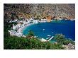 Coastal Village At Base Of Lefki Ori (White Mountains), Loutro, Crete, Greece by Diana Mayfield Limited Edition Print