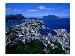 South Of City From Mt. Aksla, Alesund, Norway by Anders Blomqvist Limited Edition Print