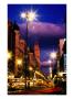Traffic At Night, Gran Via, Madrid, Spain by Bill Wassman Limited Edition Print