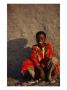 Young Boy Sitting In Front Of Wall, Djenne, Mali by Ariadne Van Zandbergen Limited Edition Print