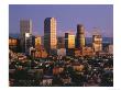 Denver Skyline At Sunset, Colorado by Ron Ruhoff Limited Edition Print