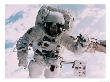 Astronaut Walking In Space by David Bases Limited Edition Print