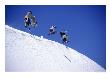 Snowboarders Jumping Off Overhang, Co by Kurt Olesek Limited Edition Print