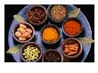 Spices Of Nutmeg, Tumeric, Chilli, Cinnamon, Cloves, Star Anise And Cumin, Indonesia by Jerry Alexander Limited Edition Print
