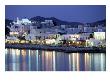 Paros Island At Night, Greece by Walter Bibikow Limited Edition Pricing Art Print