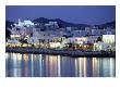 Paros Island At Night, Greece by Walter Bibikow Limited Edition Print