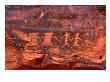 Petroglyphs, Valley Of Fire State Park, Valley Of Fire State Park, Nevada, Usa by Carol Polich Limited Edition Print