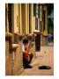 Guitarist Along Callejon Del Agua, Seville, Spain by Kindra Clineff Limited Edition Print