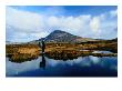 Walking Near Errigal Mountain And Lough Dunlewy In The Derryveagh Mountains, Ireland by Gareth Mccormack Limited Edition Print