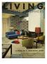 Living For Young Homemakers Cover - January 1958 by George De Gennaro Limited Edition Print