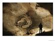 Cavers Stand In The New Discovery Bore Hole Of Mammoth Cave by Stephen Alvarez Limited Edition Pricing Art Print
