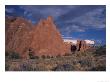 Sandstone Rock Formations In Arches National Park by Charles Kogod Limited Edition Print