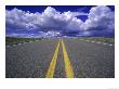 Highway #283 Leading Into Horizon, New Mexico by E. J. West Limited Edition Print