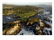 Cypress Point Golf Course, Aerial Coastline by J.D. Cuban Limited Edition Print