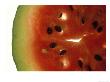Close Up Of A Slice Of Watermelon by Henry Fichner Limited Edition Print