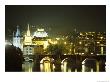 A View Down The Vltava River With Many Brdiges Visible In Prague by Taylor S. Kennedy Limited Edition Pricing Art Print