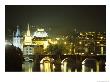 A View Down The Vltava River With Many Brdiges Visible In Prague by Taylor S. Kennedy Limited Edition Print