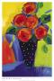 Spring Blooms In Blue Vase I by Natasha Barnes Limited Edition Print