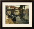 Washerwomen In The Morning At Quimperle, 1902 by Fritz Thaulow Limited Edition Pricing Art Print
