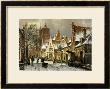 A Winter Street Scene by Willem Koekkoek Limited Edition Print