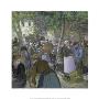 Poultry Market At Gisors, 1885 by Camille Pissarro Limited Edition Pricing Art Print
