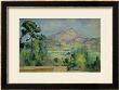 Montagne Sainte-Victoire, Circa 1887-90 by Paul Cã©Zanne Limited Edition Print