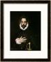 A Nobleman With His Hand On His Chest, Circa 1577-84 by El Greco Limited Edition Pricing Art Print