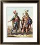 The Encounter Between Hernan Cortes And Montezuma Ii From Le Costume Ancien Ou Moderne by Gallo Gallina Limited Edition Pricing Art Print