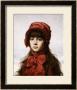 The Red Bonnet by Alexei Alexeivich Harlamoff Limited Edition Print