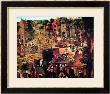 Kermesse With Theatre And Procession by Pieter Brueghel The Younger Limited Edition Pricing Art Print