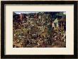Fair With A Theatrical Performance, 1562 by Pieter Brueghel The Younger Limited Edition Print