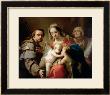 Madonna And Child With Saints John, Anna And Rocco, Circa 1785 by Gaetano Gandolfi Limited Edition Print