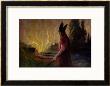 As The Flames Rise, Odin Leaves, 1909 by Hermann Hendrich Limited Edition Print