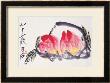 A Pile Of Many Fresh Rip Peaches by Baishi Qi Limited Edition Print