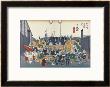 Daimyo's Cortege Nihonbashi by Ando Hiroshige Limited Edition Print