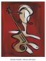 Woman With Guitar by Christian Pavlakis Limited Edition Print