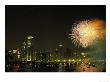 Fireworks And Chicago Skyline In The Evening, Il by Peter Schulz Limited Edition Pricing Art Print